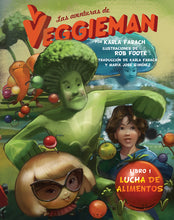 Cargar imagen en el visor de la galería, The Adventures of Veggieman: Food Fight Book
